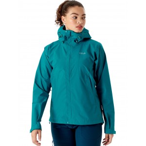 Rab Downpour Eco Waterproof Jacket Mujer